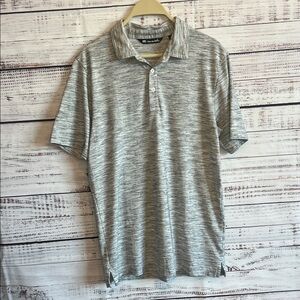 Travis Mathew Light Gray Polo Shirt